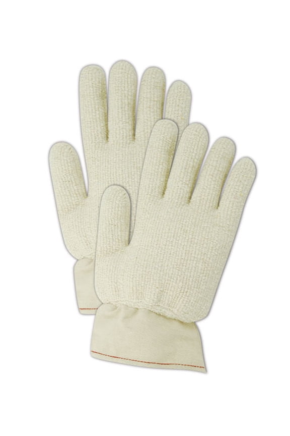 TerryMaster PT930R Loops-Out Heavyweight Terrycloth Gloves, 12 Pair