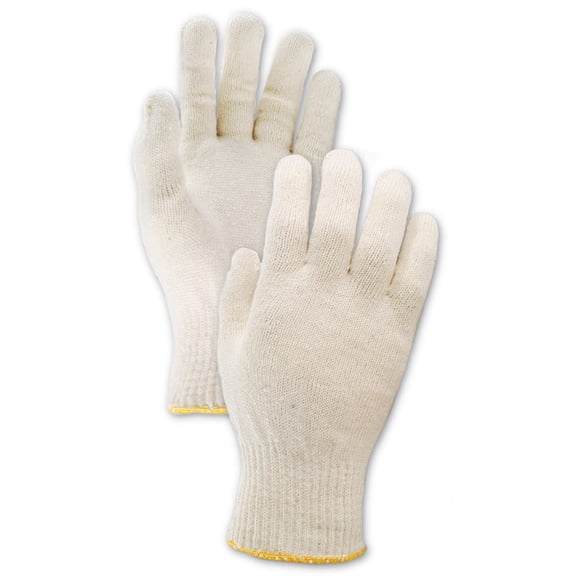 Magid TouchMaster 13671KWRB Heavyweight Knit Lisle Gloves, 12 Pair