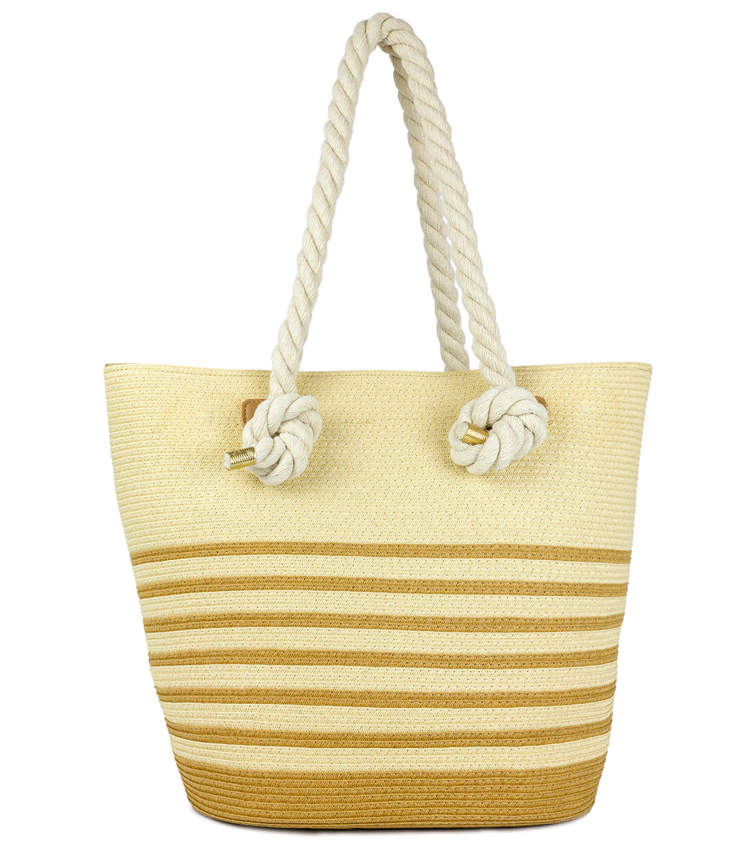 Magid Women's Adult Paper Straw Beach Bag Toast - image 1 of 1
