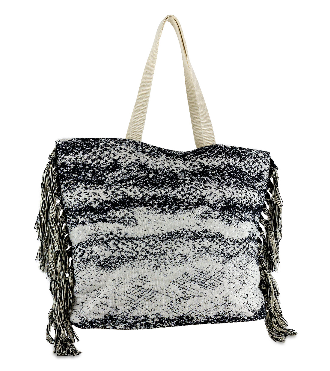 Magid Women's Beach Tote with Side Fringes - image 1 of 1