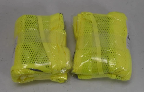 Magid Yellow Hi-Vis Utility Safety Vest Ansi 107-2015 Size Small/Medium 2 Pack