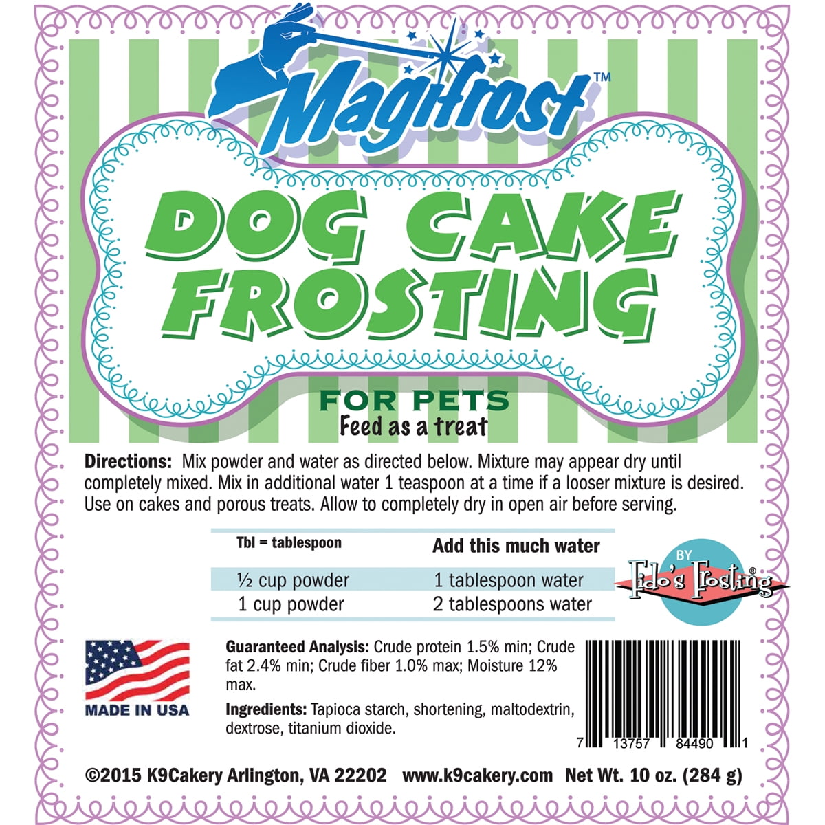 Magifrost Dog Cake Frosting 10oz