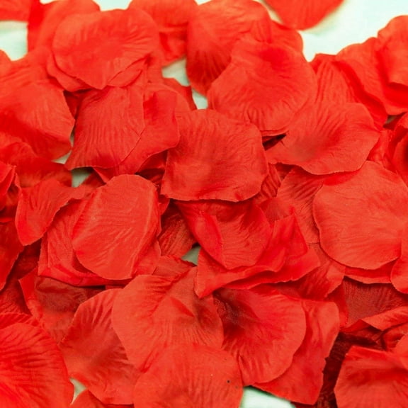 Magik 1000 Pcs Silk Flower Rose Petals Wedding Party Pasty Tabel Decorations, Various Choices (4000, Red)