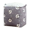 thumbnail image 1 of Magik 100L Rectangular Laundry Basket Handle Drawstring Storage Bin Boxes Organizer, 1 of 11