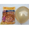thumbnail image 1 of Magik 100pcs 10 inch Pearl Latex Colorful Thickening Wedding Party Birthday Balloon (Gold), 1 of 7