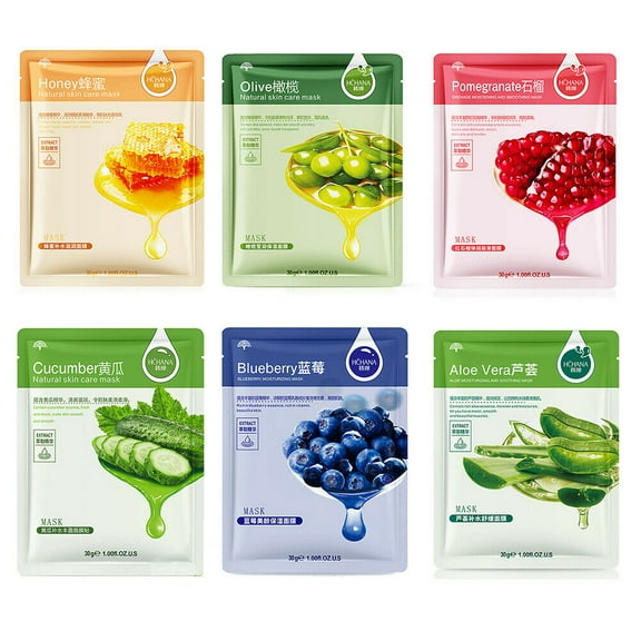 Magik 12 Pack Fruit Snail Aloe Milk Essence Facial Mask Sheet Age-defy Moisturizing