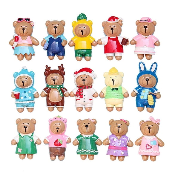 Magik 15~100 Pc Slime Bread Candy Flatbacks Resin Flat Back Scrapbooking Charms DIY (ABS Pearl Mixed Styles, 40g)