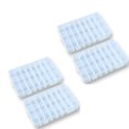 thumbnail image 1 of Magik 2-4 Pack Plastic Storage Case Box Jewelry Earring DIY Making Tool Containers 24 Grids Removable Dividers (24 Compartments) (4 Pack, White), 1 of 9