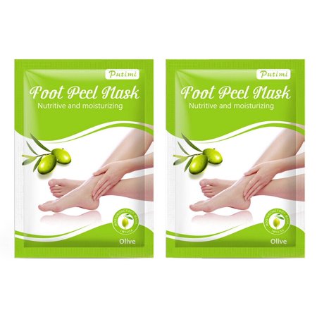 Magik 2-4 Pairs Foot Peeling Mask Baby Soft Cracked Heels Remove Dead Skin Calluses