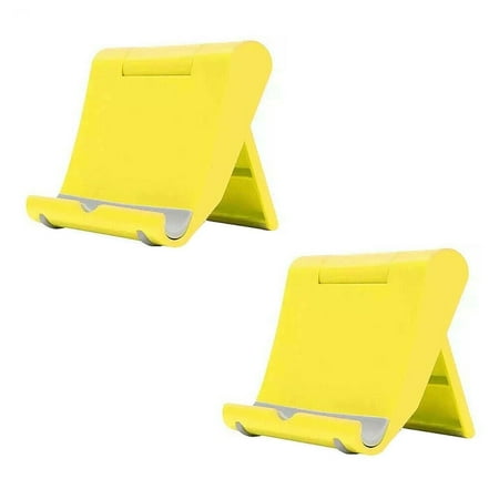 Magik 2 Pack Universal Cell Phone Stand Holder Foldable Desk Table Mount Adjustable