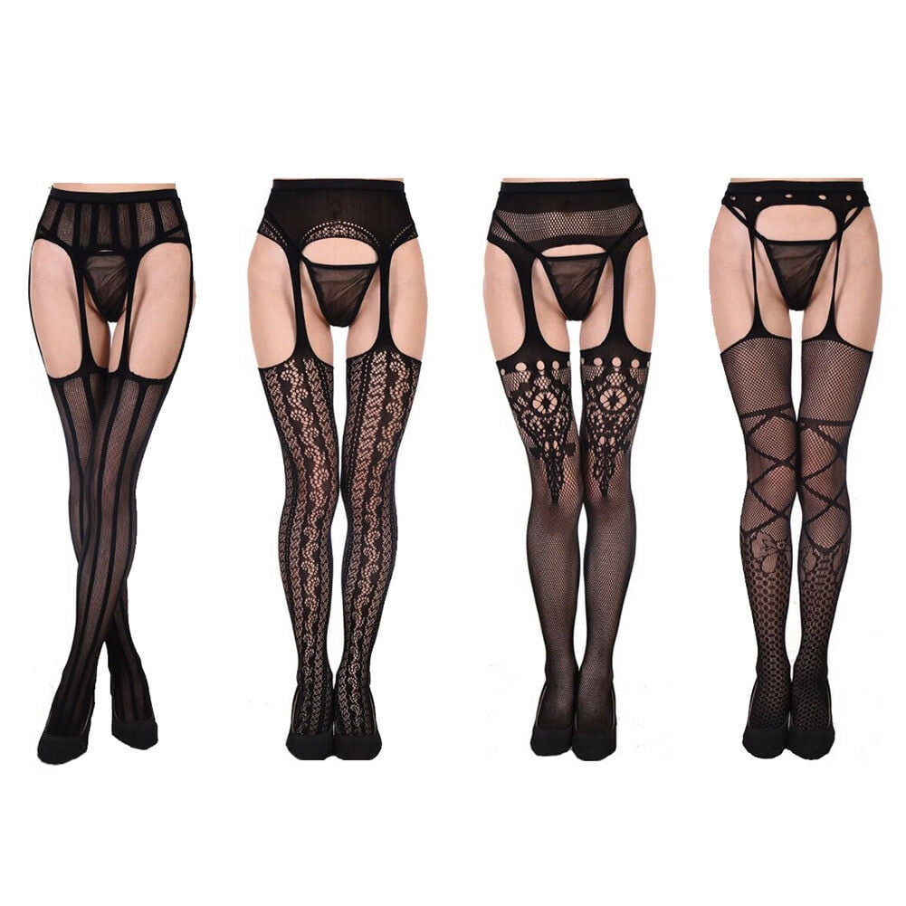 Magik 4 Pack Lace Mesh Lingerie Garter Belt Fishnet Kuwait | Ubuy