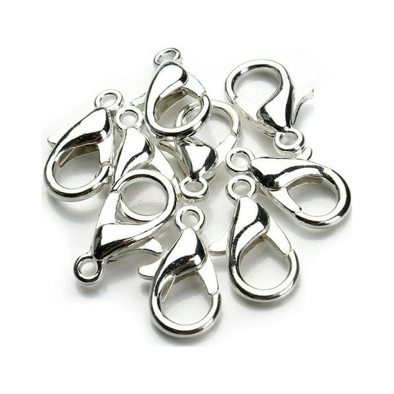 Magik 50 Pack Lobster Clasp Necklace Bracelets Jewelry Accessories DIY 10/12/14mm