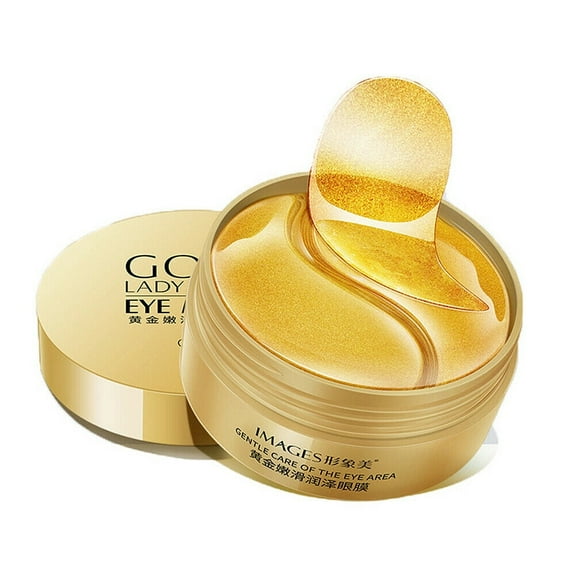Magik 60-120Pcs Gold/Black Pearl/Seaweed Hydrogel Eye Patch Mask Gel Under Eye Pads