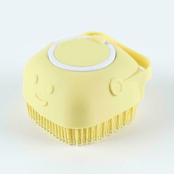 Magik Baby Silicone Bath Scrubber Gel Dispenser Comb Cradle Cap Pet Massage Brush