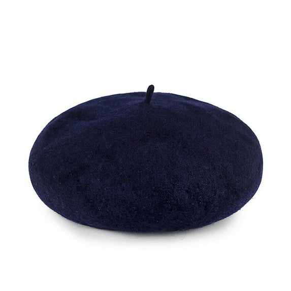 Magik Beanie Beret Winter Warmer French Artist Hats Ski Caps 95% Wool Solid Color