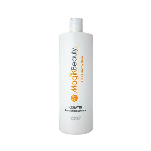 Magik Beauty | Keratin Treatment 33 oz. | Innovative Silky Smooth | Professional Nourishment | Straightening Hair | Hair Care System |