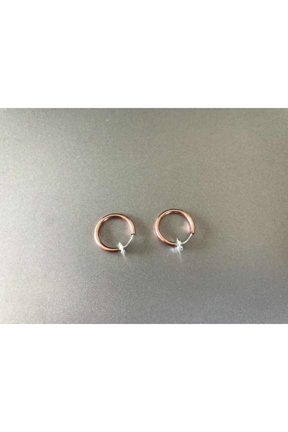 Clip-On Spring Action Non-Piercing Fake Septum Lip Cartilage Nose Tragus Ring