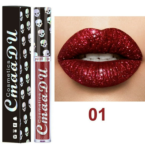 Magik Glitter Flip Liquid Lipstick Matte Waterproof Dazzling Long Lasting