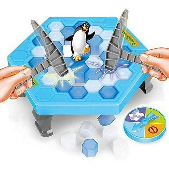 Magik Save Penguin On Ice Game Penguin Trap Party Ice Breaking Crashed Ice Knocking