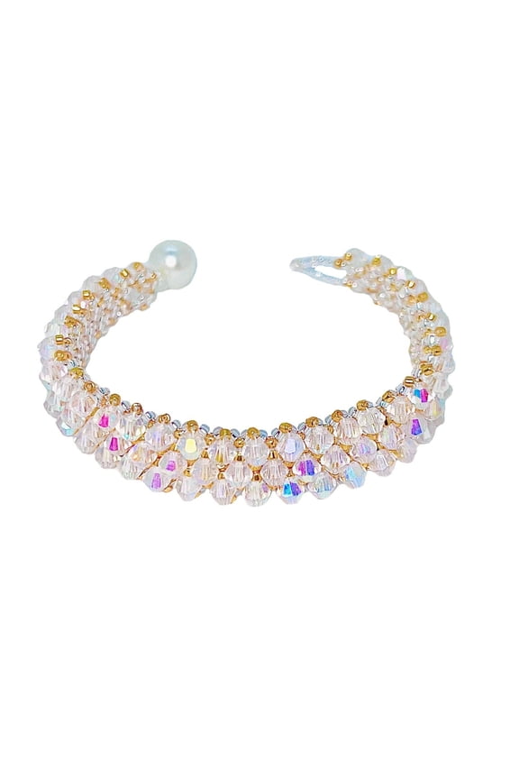 "Sunlight over the River" Handmade Luxury Bling Shine Bracelet Women Girls