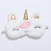 Magik Unicorn Eye Mask Soft Plush Sleep Masks Home Sleeping Blindfold Traveling