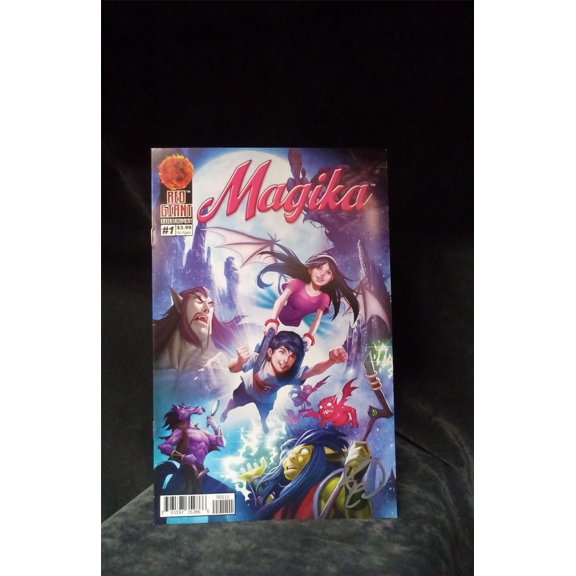 Pre-Owned Magika #1 signed by Benny Powell 2020 Comic Book Red Giant Entertainment Comic Book