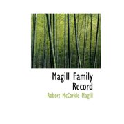 Magill Family Record Paperback