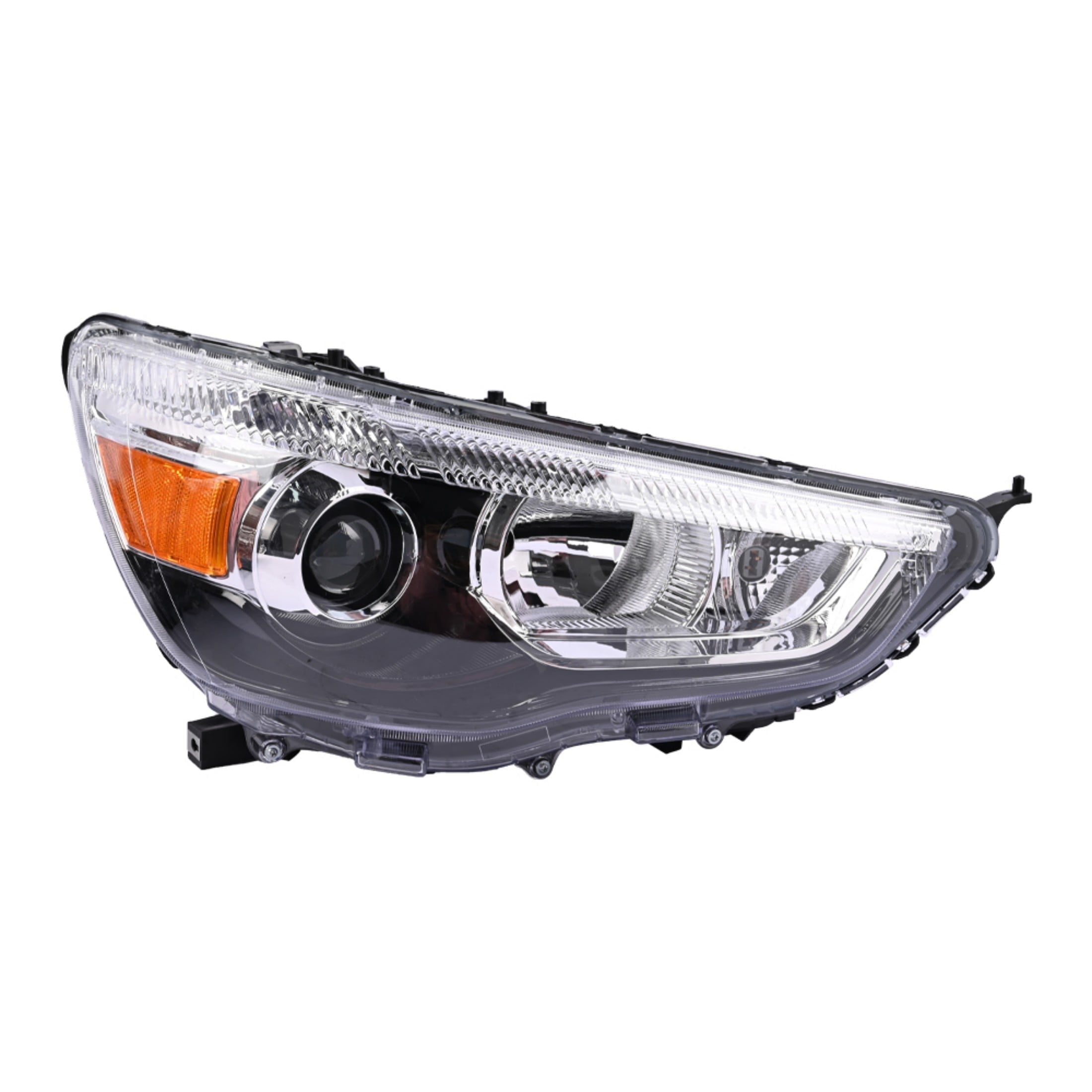 Headlight Right Passenger Side Halogen for 2011-2019 Mitsubishi Outlander Sport RVR