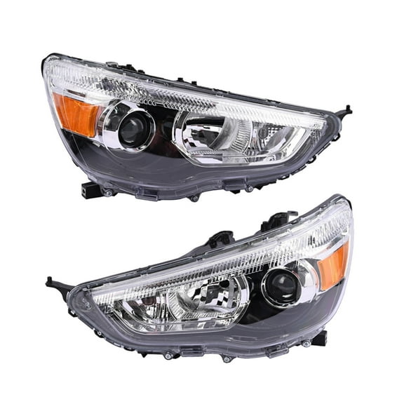 Headlight for 2011-2019 Mitsubishi Outlander Sport Halogen 8301C223 MI2502160 8301C224 MI2503160