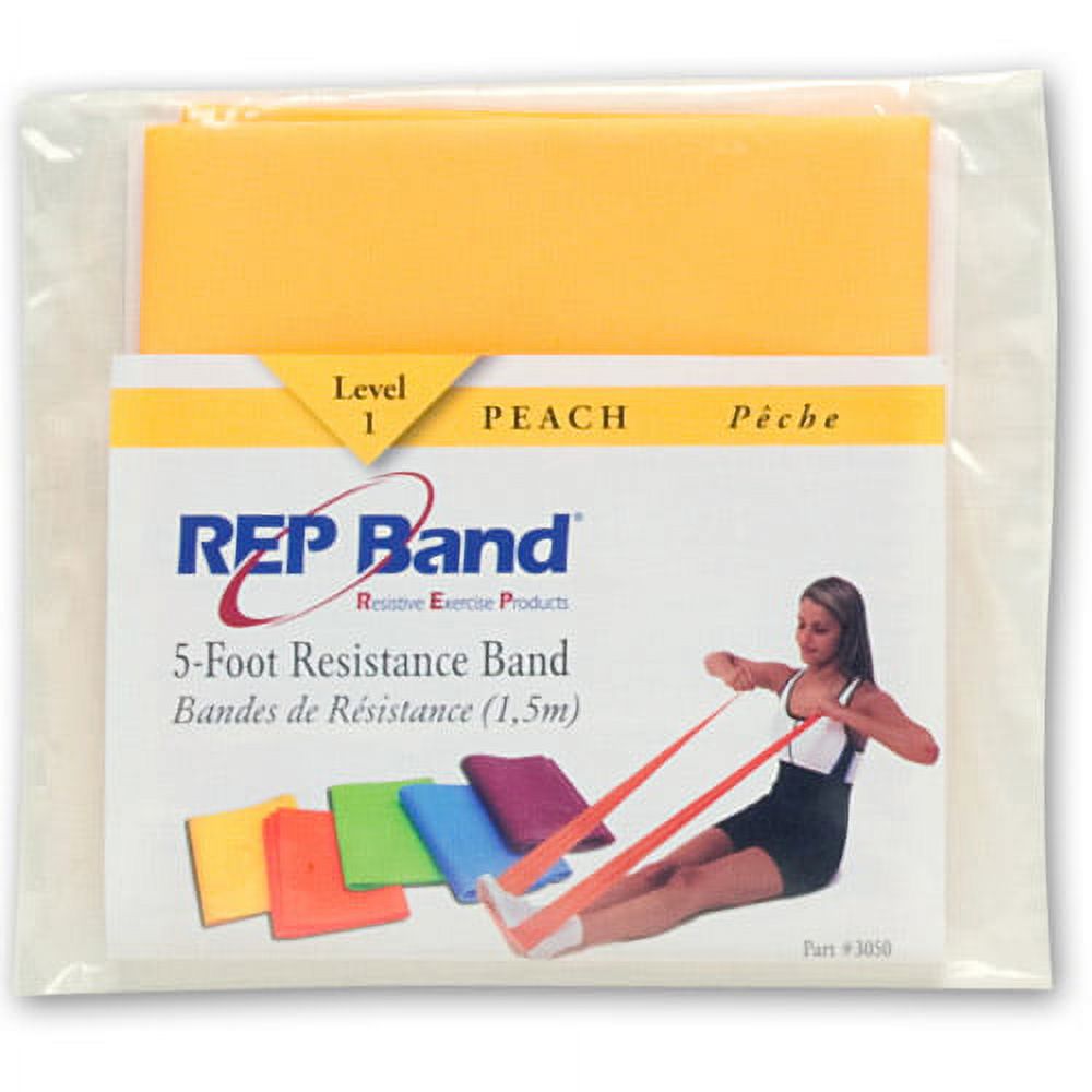 REP Band Rep Tubing™ Resistance Tube – Latex Free, 5 Foot Pre-Cut Length