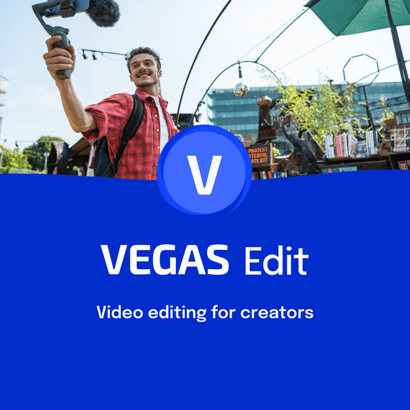 Magix: Video Editing for Creator, Vegas Edit (PC Download) 1 User