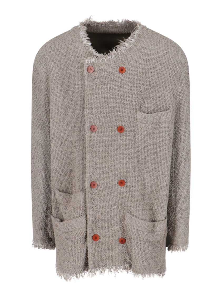 Magliano Double-Breasted Jacket – Taupe (Men's) - Walmart.com