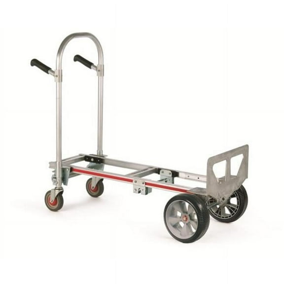 Magliner GMK16UAE 500 lbs Microcellular Wheels Gemini Junior Convertible Hand Truck - 10 in.
