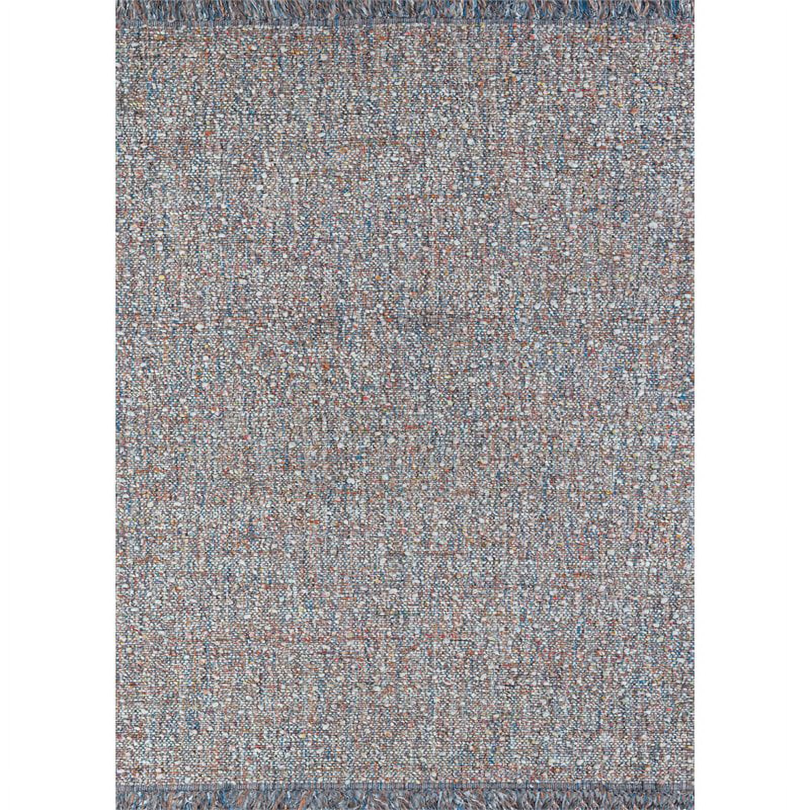 Sicily Maglione Argento Flatweave Wool Blend 2' x 4' Rug