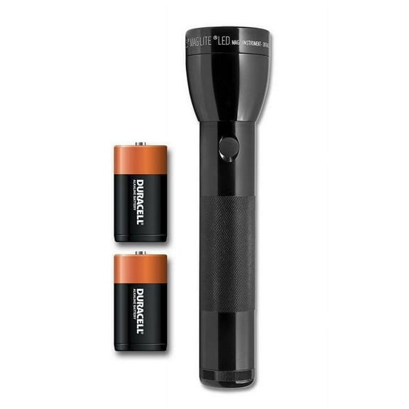 Maglite ML300L-S2DX6 2D LED Flashlight, Black, 524 Lumens