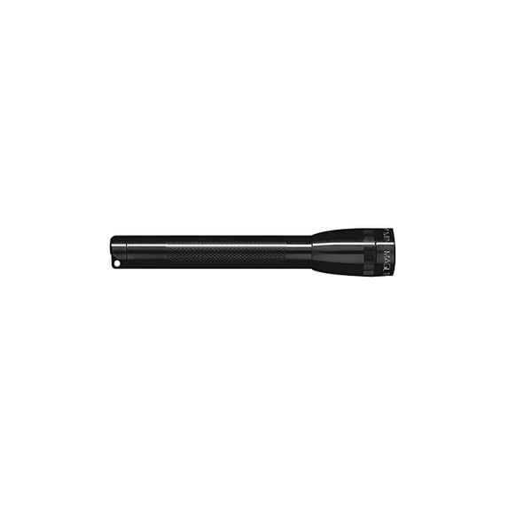 Maglite Mini Incandescent 2-Cell AA Flashlight with Holster, Black