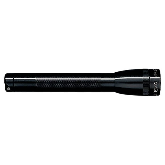 Maglite Mini Incandescent 2-Cell AA Flashlight with Holster, Black