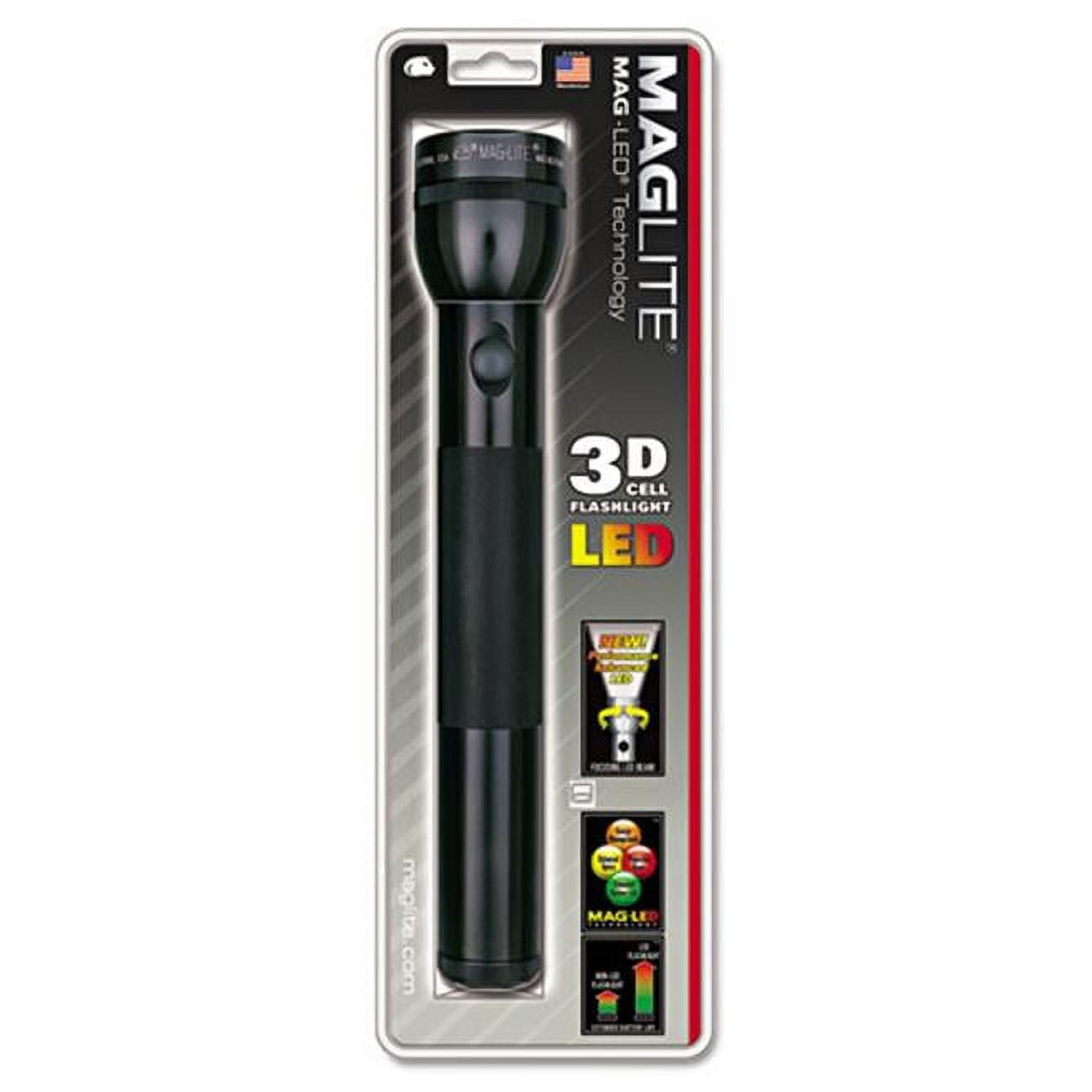 Maglite ST3D016 LED Flashlight, 3D - Black - Walmart.com