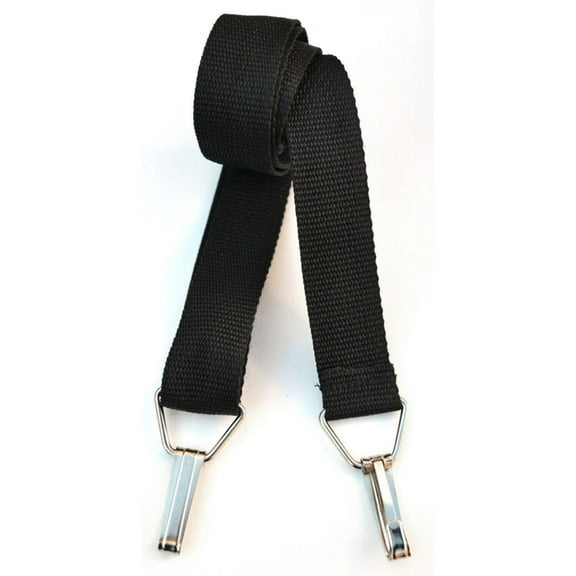 Magma 2" Soft-hand Polypropylene Black Side Drumb Strap (07MPR01.)