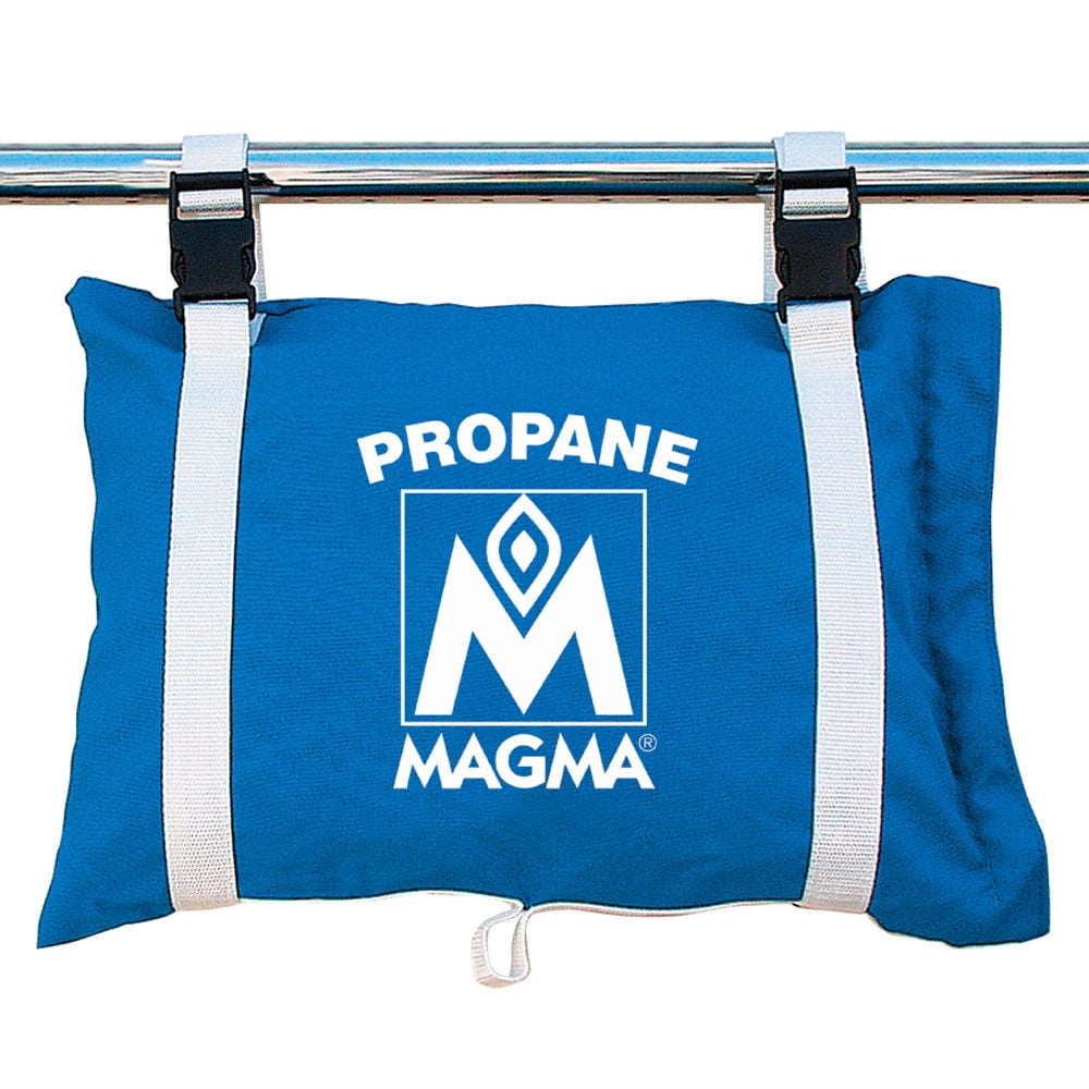 Magma Propane /Butane Canister Storage Locker/Tote Bag - Pacific Blue ...