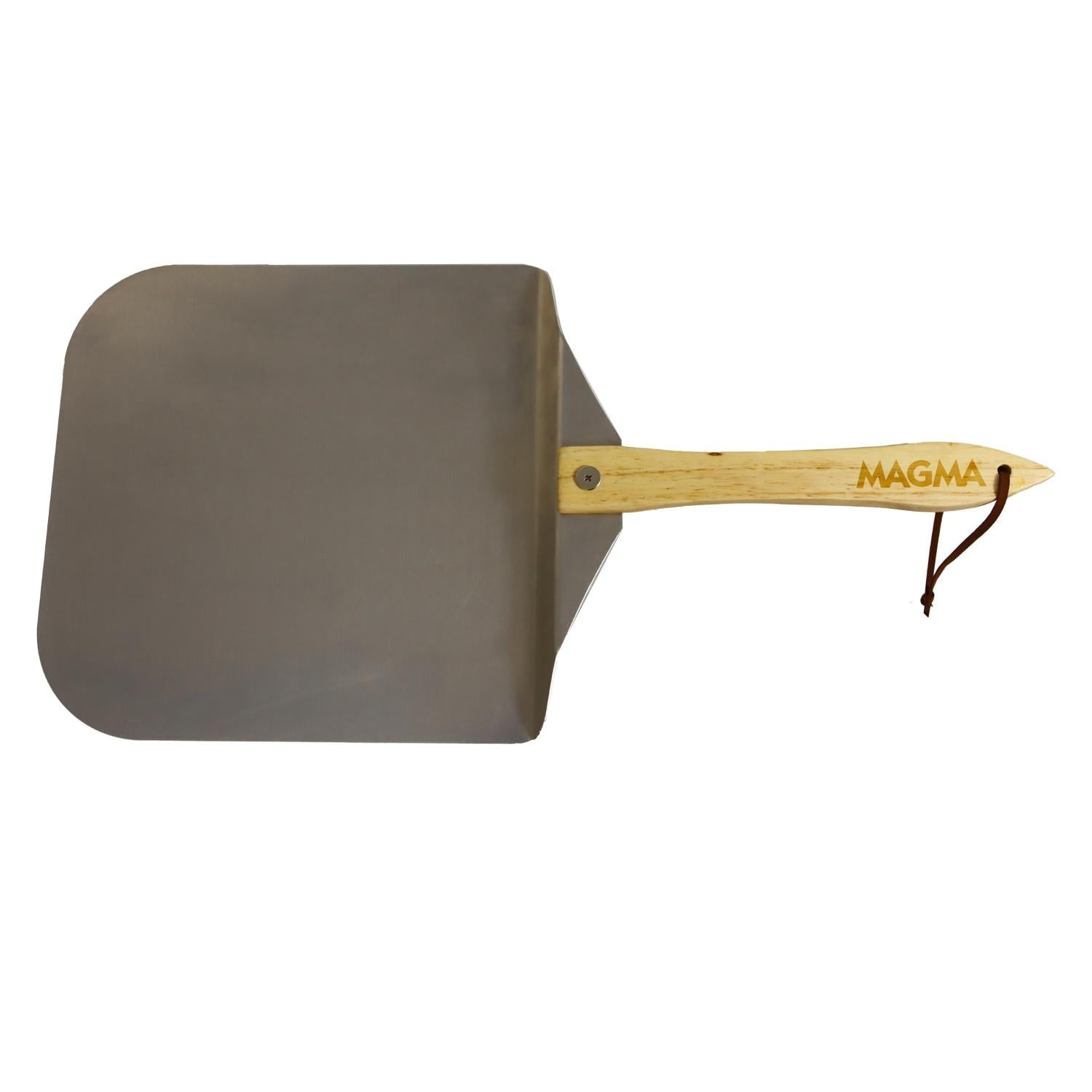 Magma Heavy-Duty Stainless Steel Folding Pizza Peel with Wooden Handle