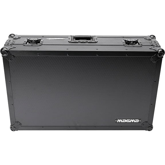 MAGMA DJ Controller Workstation Case for RANE ONE MKII with Wheels and Laptop Stand (Black)