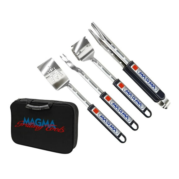 Magma Grill Tool Set, 5- Piece, Telescoping