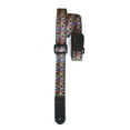thumbnail image 1 of Magma Leathers 1,18" Soft-hand Polyester Ukelele Strap Sublimation-Printed with LOVE Design, Genuine Leather Ends (07MSU06U.), 1 of 1