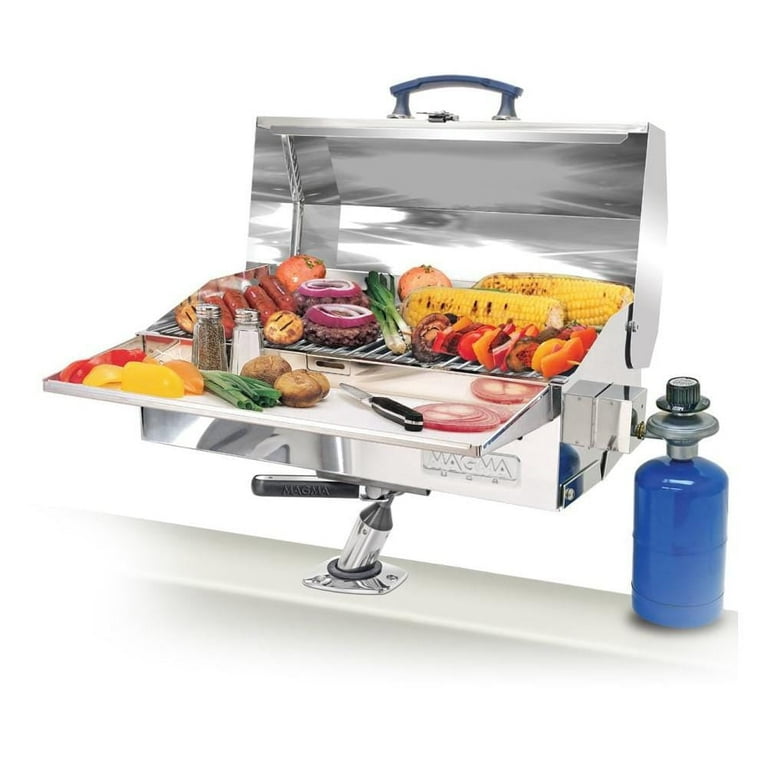 Magma A10-703 Marine Kettle Cabo Gas Grill Portable Stainless