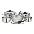 thumbnail image 1 of Magma Products 10 Piece Stainless Steel Gourmet Nesting Kitchen Cookware Set, 1 of 2