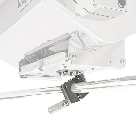 Magma T10-380 Single Mount For Magma Rectangular Grill and Fillet Table Round Rail Mount | 7/8" to 1" Diameter | Stainless Steel Boat Grill Mounting Hardware