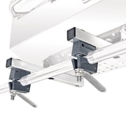 Magma T10-680 Dual Extended Horizontal Round Rail Mount For Magma Rectangular Grill and Fillet Table| Stainless Steel Boat Grill/Table Mount | 7/8" to 1" Diameter |Boat Rail BBQ Clamp | Adjustable Ma