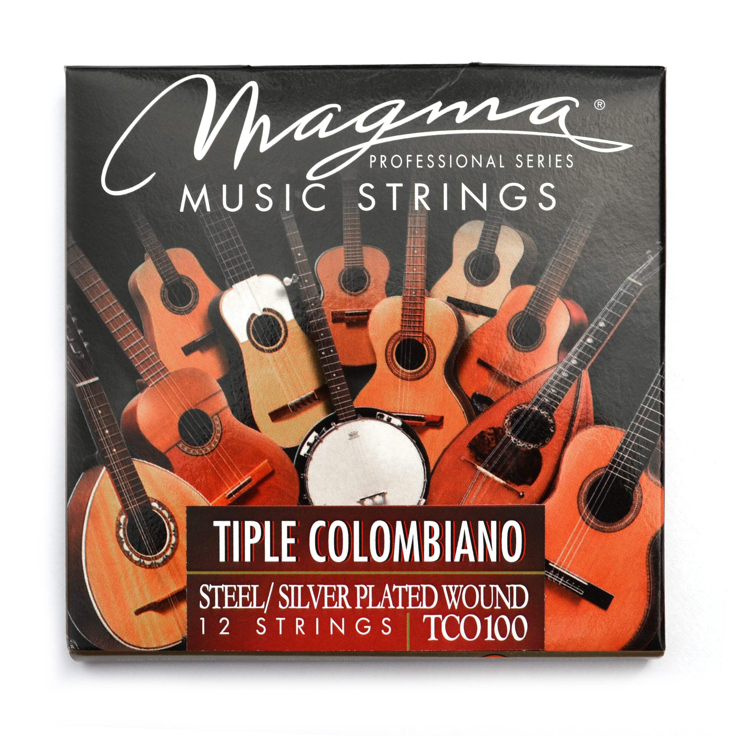 Magma TIPLE COLOMBIANO Strings Silver Plated Wound Set (TCO100 ...