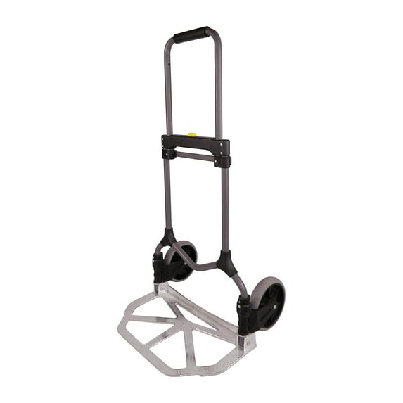 Magna Cart Elite Folding Aluminum Hand Truck, 200 Pound Capacity, Silver